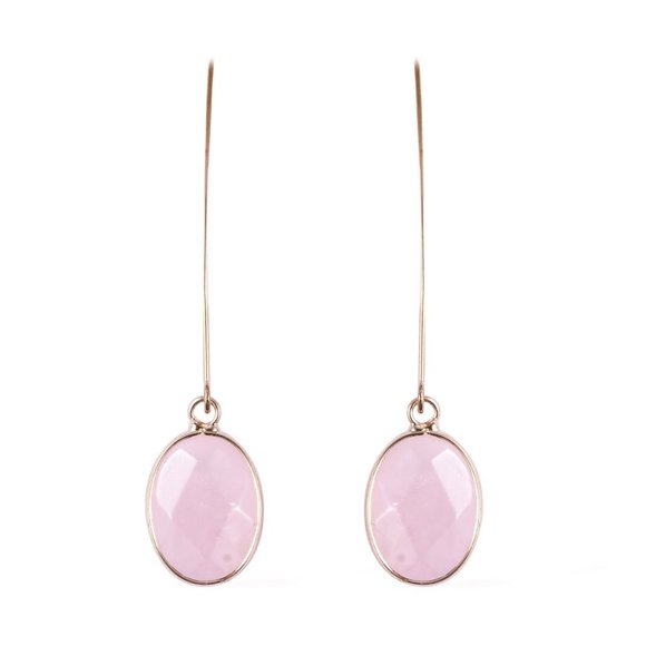 Jewelry - 🌹Galilea Rose Quartz Threader Earrings